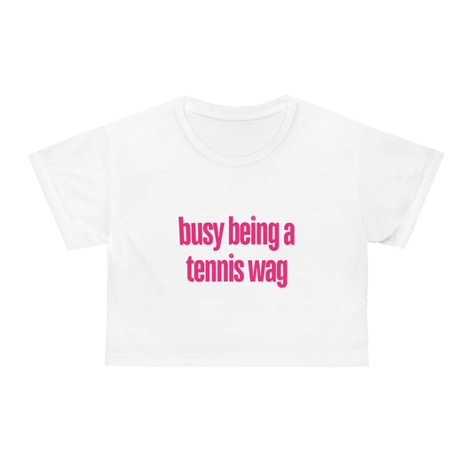 Busy Being a Tennis Wag