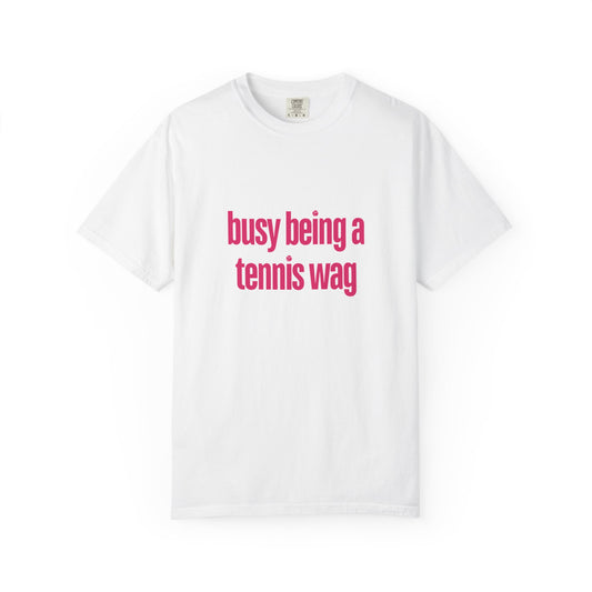 Busy Being a Tennis Wag